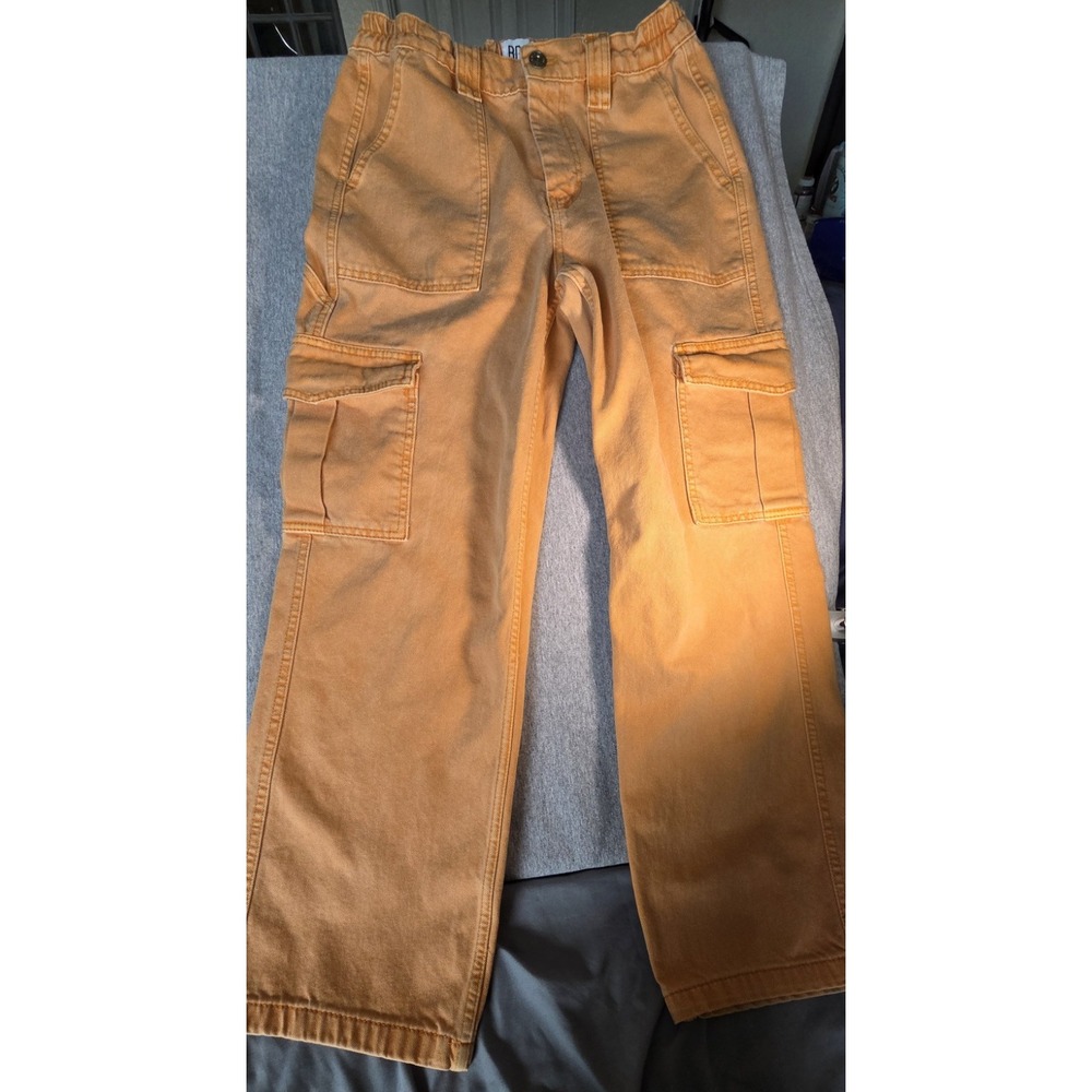 BDG Urban Outfitters Skate Cargo Pants Mens 30x32 Orange Utility Denim Straight